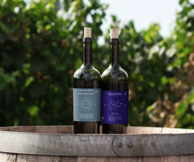 Wine bottle label