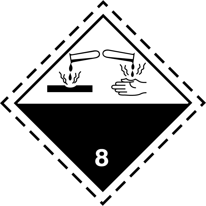 Corrosive substance
