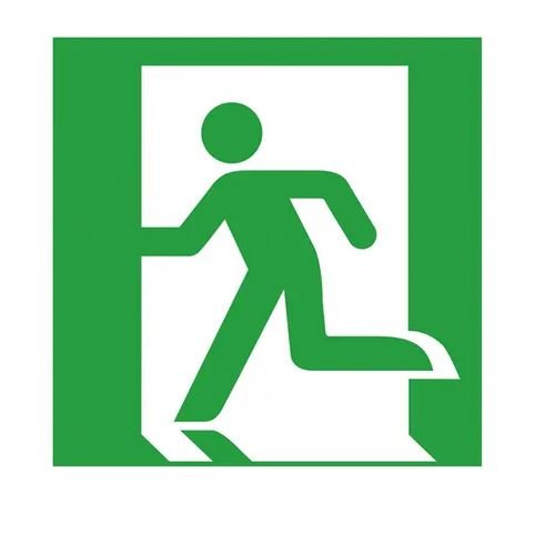 E001 – Emergency exit (left hand)